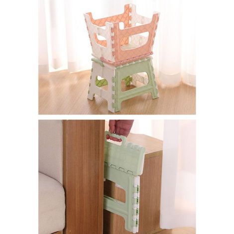 Tabouret de douche pliable en plastique pour enfant, tabouret de douche antidérapant (1/5)