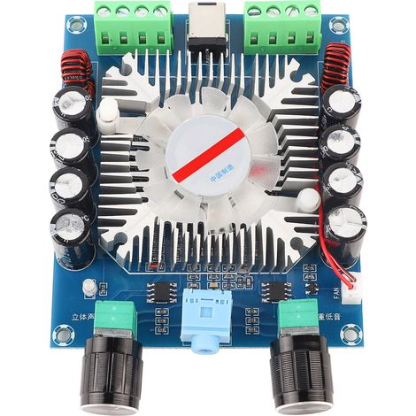 Amplificateur TDA7850 4 x 50W - Carte ampli numérique XH A372, 4 canaux de sortie (1/5)
