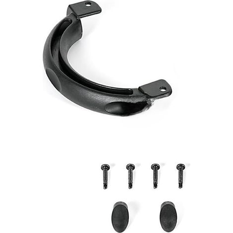 Poignée de clôture en nylon compatible les rampes d'entrée bois PVC (1/5)