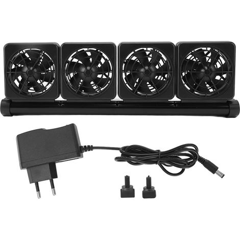 Ventilador de refrigeración ajustable de 2 niveles para acuarios de agua dulce y salada.