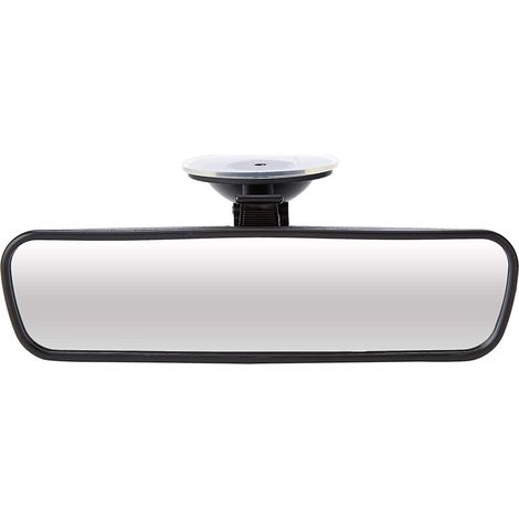 BEBUSINGOTO Espejo retrovisor interior de coche con ventosa 200 x 60 mm (1/5)