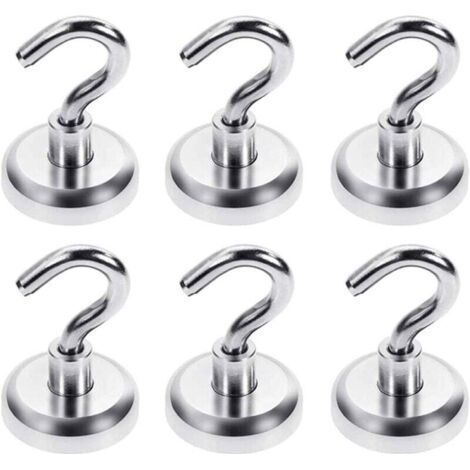 Pair Magnethaken – 32 mm – Neodym-Magnethaken – Tragkraft: 36 kg – Superstark