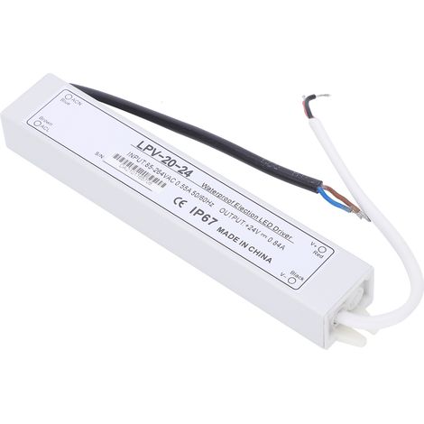 BERM@ (Authorized) DC24V 20W LPV-20-24 Waterproof Switching Power Supply (1/5)