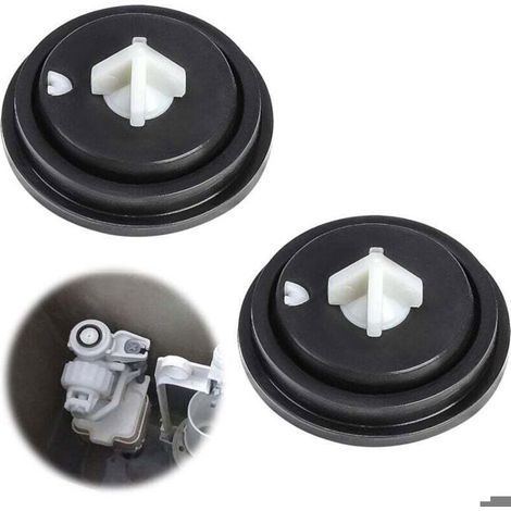 Lot de 2 Rondelles de Diaphragme de Soupape, Membranes pour Robinet Flotteur, Réparation Facile de la Chasse d'Eau,Valves à Flo (1/4)
