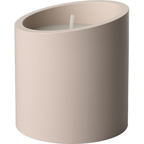 Bougie Parfumée Beige Energy, Béton, Beige (1/4)