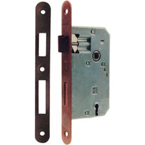 6 x BL PATENT SERRATURA Q.8/90 BRONZATA 50 B.TONDO