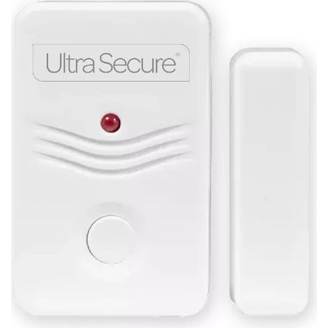 Ultra Secure – Détecteur d'ouverture sans fil – Autonomie 18 mois – Portée 100 mètres – Installation sans percer – Compatible gamme BT (1/5)