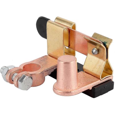 Interrupteur de déconnexion de batterie 12 V/24 V à borne supérieure, coupe-batterie principal pour voiture, camion, camping-car, bateau. (1/5)
