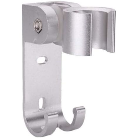 Adjustable Shower Head Holders,Shower Head Base,Wall Mounted Shower Head Holder,with Hanging Hooks,Drilling,Waterproof,Wall Mounted for Bathroom Hotel (1/4)