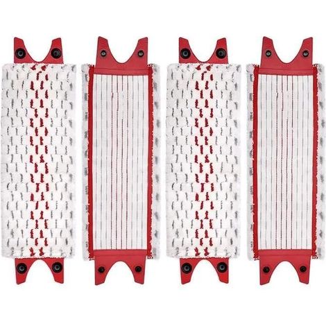 Lot de 10 serpillières de rechange en microfibre pour serpillère Vileda Ultramax.