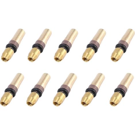 Packung mit 10 Hochdruck-Kupfer-Dreistufenkolbenköpfen 6 mm und 30 MPa, für Hochdruckpumpenkolbenteile. (1/5)