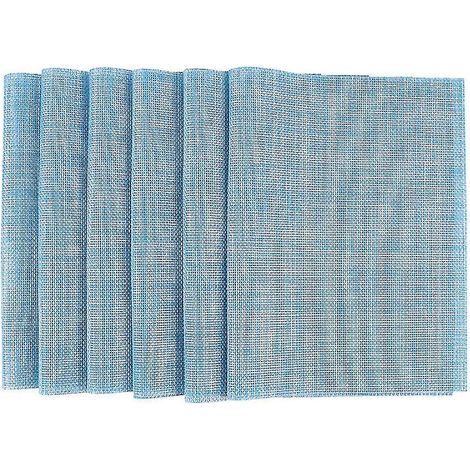 Lot de 6 sets de table antidérapants