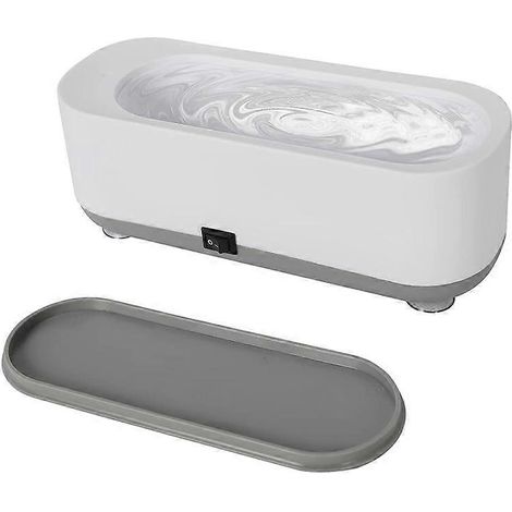 Nettoyeur à ultrasons pour tous types de bijoux, appareil portable et silencieux de 45 kHz pour bagues et boucles d'oreilles. (1/4)