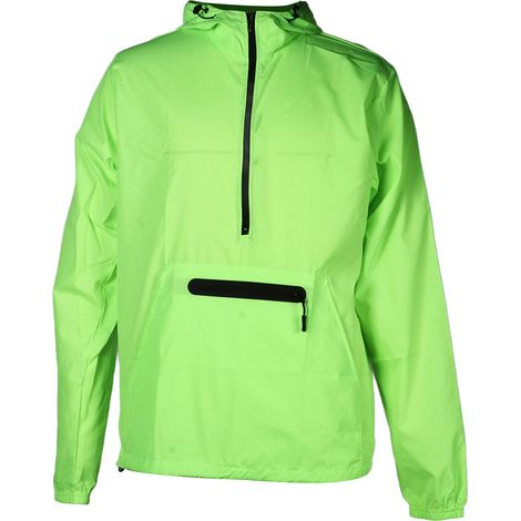 Wasserdichte und winddichte Jacke zum Radfahren, Wandern und Laufen – Reflektierende lange Ärmel