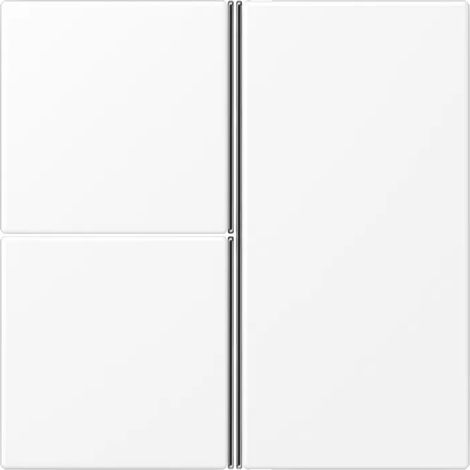 Jung Tastensatz, F40, Thermoplast lackiert, Serie LS, schneeweiß matt LS 403 TSA WWM