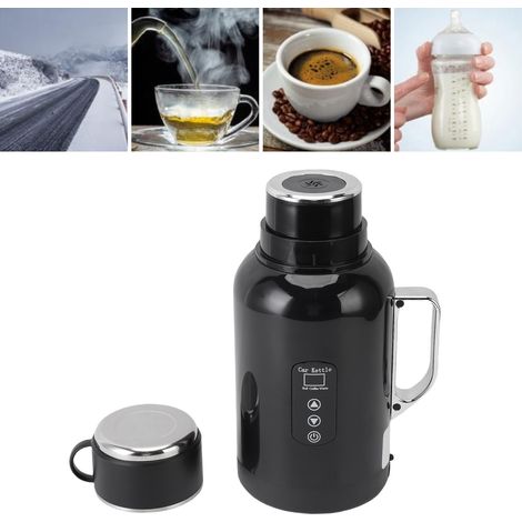Hervidor eléctrico para coche, modelo de 1300 ml, robusto y portátil para coches con LED y controles táctiles. (1/5)