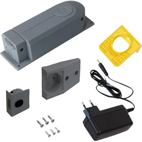Kesseböhmer elektronische Schrank Öffnungsunterstützung eTouch+ für DISPENSA VVS-x und CONVOY Centro / Premio Apothekerauszug mit Funkschalter anthrazit
