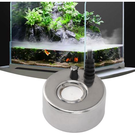 Générateur de Brume Ultrasonique DC 12V - Fontaine Humidificateur Atomisateur pour Décor de Rockerie Aquarium et Bassins Intérieur/Extérieur (1/5)
