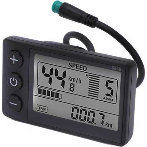 LCD screen for electric bike, S866 waterproof LCD screen for electric bikeHigh quality enhances quality of life. (1/4)