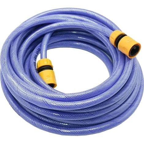 Manguera de jardín, longitud ajustable, resistente a la corrosión, 11,5 mm de diámetro, 10 m, 3 m-15 m de diámetro (1/2)