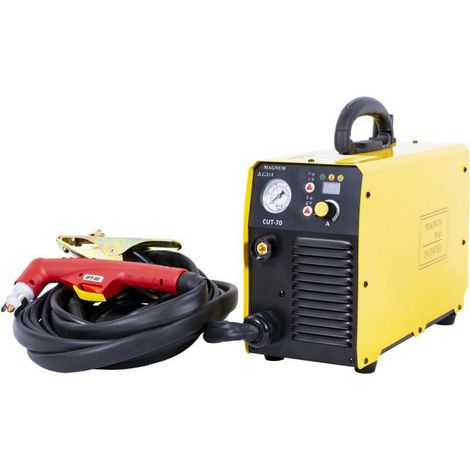 Cortadora plasma CUT-70 WP, ideal para cortar metales de hasta 70 mm, potente y eficiente, tecnología avanzada, diseño compacto, fácil de usar, para trabajos profesionales y pesados.