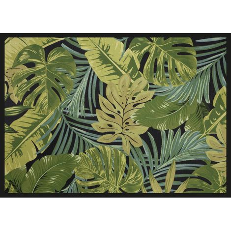 Fußmatte Modern Dschungel, 50 x 70 cm Teppich