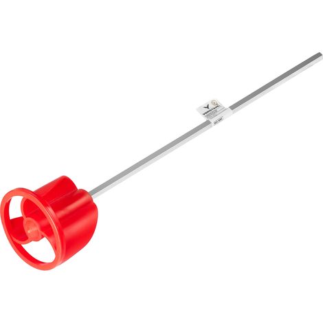 Mélangeur de peinture avec godet PVC 80mm Vorstahl