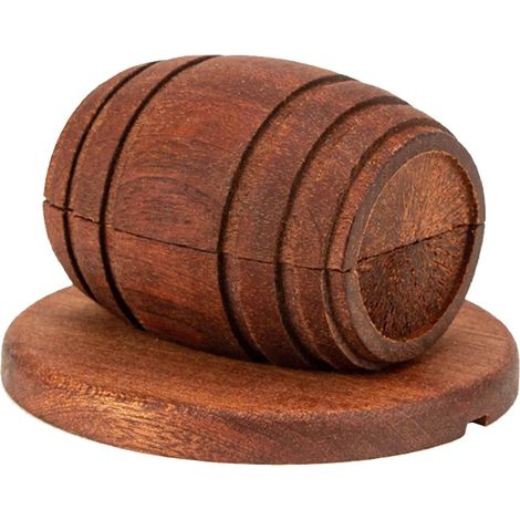 (Comme illustré) Kit fumoir à whisky avec moules à glaçons sphériques, kit fumoir à cocktails en forme de tonneau, cadeau d'anniversaire pour bourbon et whisky, outils de bar (1/5)