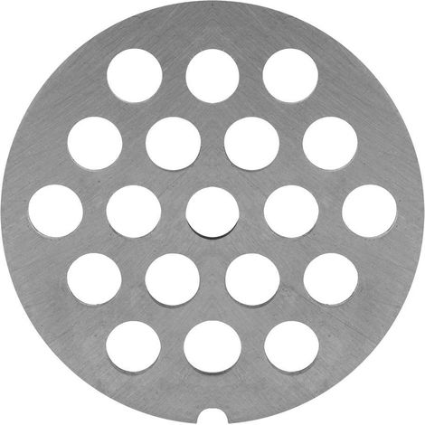 Disque à Trous Couteau à viande en acier inoxydable Hachoir à disque en acier inoxydable avec accessoires Trépans(8mm). (1/4)