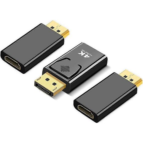 DP-zu-kompatibler Adapter, 3er-Pack DisplayPort auf -kompatibel