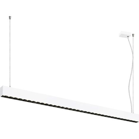 Suspension GLENOS® PRO 15 m DALI UGR16 long. 210 cm 4000K blanc / noir - SLV - 1010515