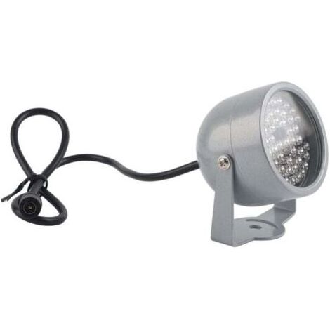 Lumière de Remplissage Infrarouge 48 LED Illuminateur IR Lumières IP65 Caméra étanche IR Lumière Infrarouge Lumière de Remplissage de Vision Nocturne pour caméra CCTV (1/4)