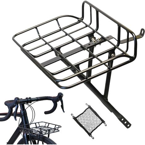 Porte-Bagages Cargo Vélo Support Léger Pour Les Bagages Porte-Bagages De Tourisme Et La Randonnée Pour Vélo Cyclisme Randonnée Livraison Valise Sac À Dos Paniers De Course Sacs À (1/5)