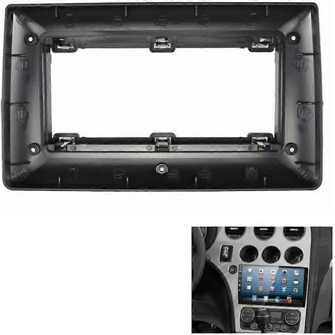 Kit de montage d'autoradio de 9 pouces pour tableau de bord Alfa Romeo 159 2007-2011, comprenant un adaptateur de cache pour la console centrale du tableau de bord. (1/5)