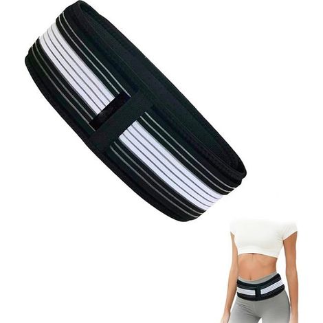 Ceinture Lombaire Respirante - 1 Pièce, 120cm - Support Dorsal Orthopédique - Compression Aucunely (1/4)