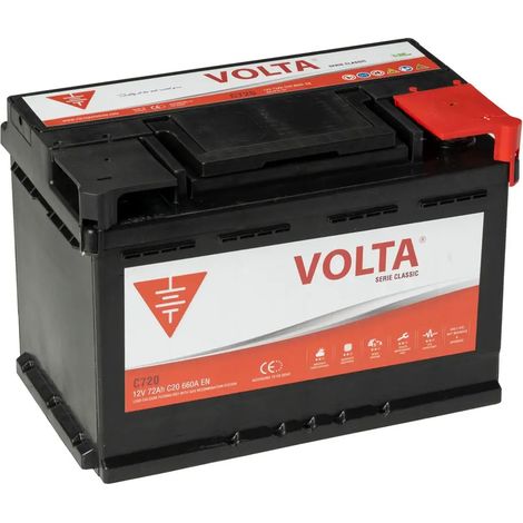 Batería de Coche 72 Ah 660 A EN Volta C720D Classic (1/3)