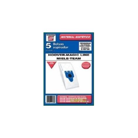 Pack de 5 bolsas para aspirador ROWENTA Artec 2 Silence Force 915519 (1/2)