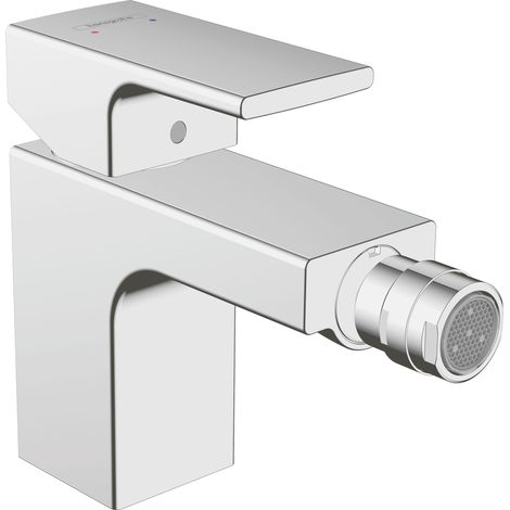 HANSGROHE Mezclador de bidé con tirador y desagüe sintético cromado (1/6)