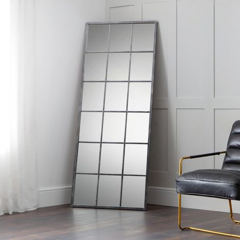 Grand miroir de fenêtre Somma, taille unique (MIR032) (1/4)