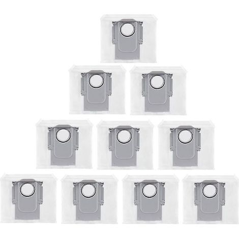 10 Staubbeutel für Xiaomi Roborock Q7 Max/Q7 Max+/T8/G10s/G10s Pro