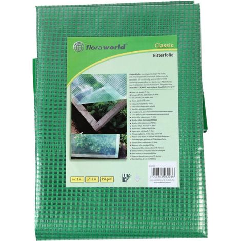Gitterfolie Classic 3x2m,m.Nagelr.,Rolle,250g/m2