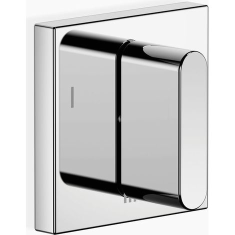 Dornbracht CL.1 desviador de tres vías empotrado, roseta cuadrada
