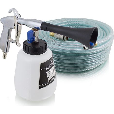 Druckluft Reinigungspistole Twister Cleaning Gun mit 10m PVC Schlauch