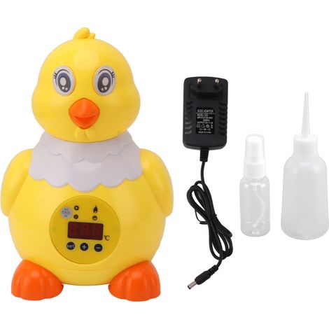 Petit incubateur de 6 œufs, couveuse de volaille entièrement automatique pour œufs de canard et d'oie, prise ue 100-240V