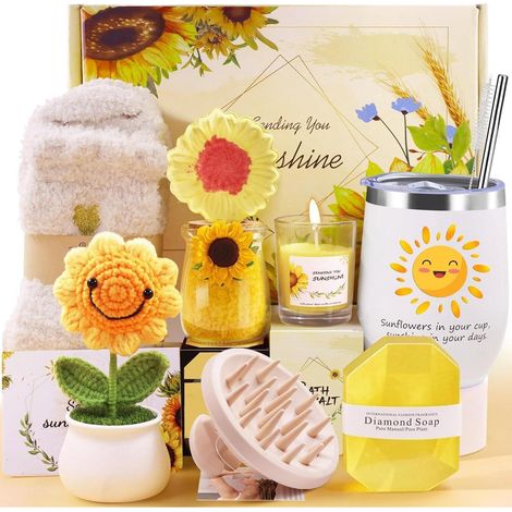 Geschenkset Frauen 10er Isolierbecher Muttertag Mama Sonnenblume (1/5)