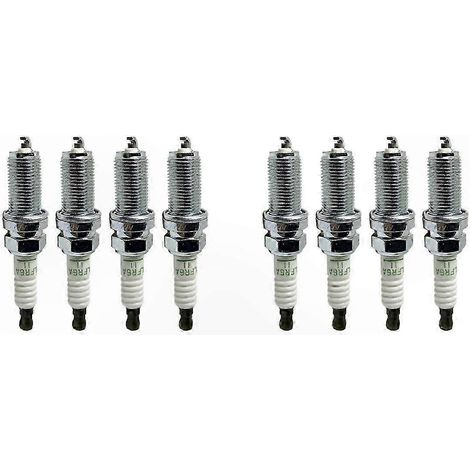 Bougie d'allumage 8 pièces 22401-8H516 LFR6A11 pour moteurs LF115/250/300, compatible Almera Primera série F, performance fiable. (1/5)