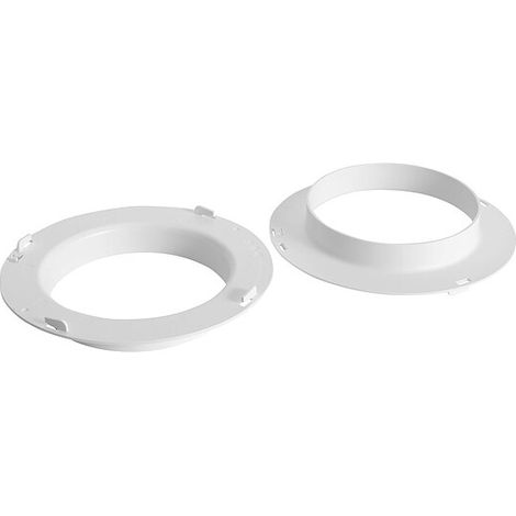 Viessmann Abluft-/Außenluft-Adapter, DN160, Farbe weiß - ZK03024