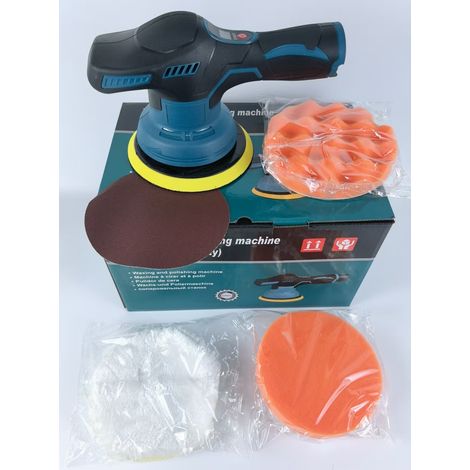 Polisseuse Multifonctionnelle Rechargeable 12V avec 1 Batterie et 1 Chargeur pour le Polissage de Sol et la Réparation des Rayures de Voiture (1/3)