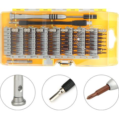 60-in-1 Multifunktions-Schraubendreher-Bit-Set zum Zerlegen und Reparieren von Handys und Brillen (1/5)
