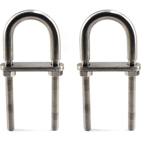 M8x100 U Bolt Boulon en acier inoxydable 304 (2 Pièces) (1/5)